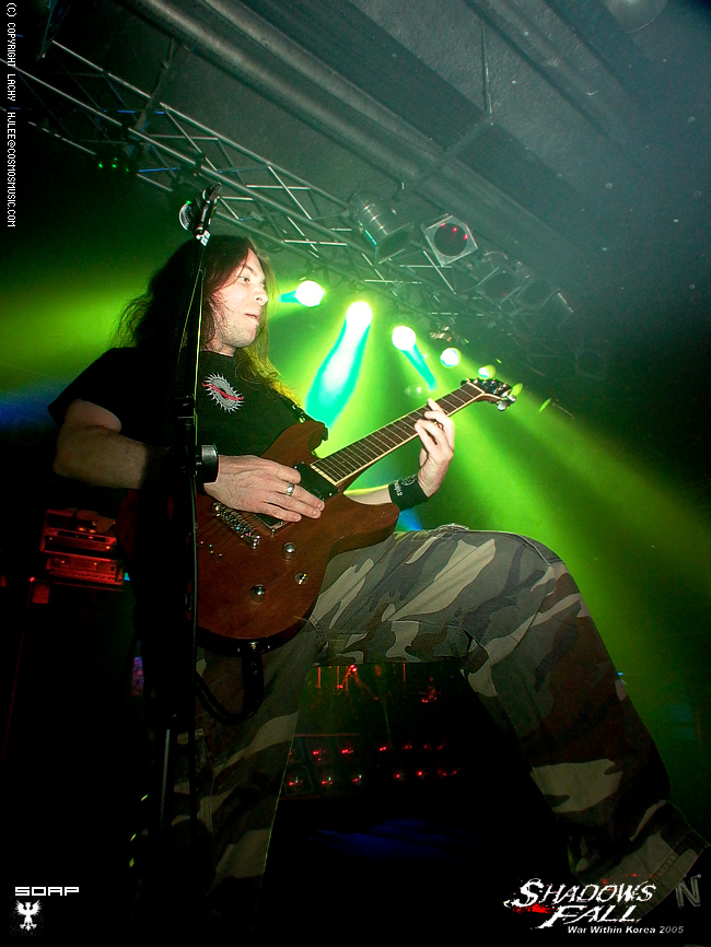 Shadows Fall  tour in Korea 2005