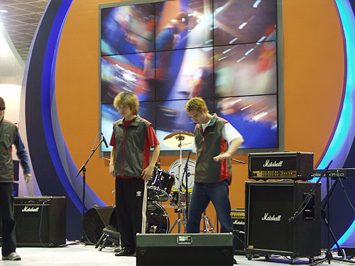 코엑스 게임쇼에서 찍은 사진...