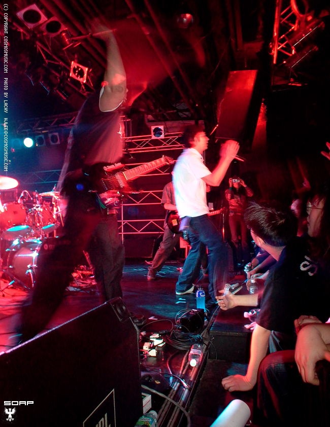 Shadows Fall  tour in Korea 2005